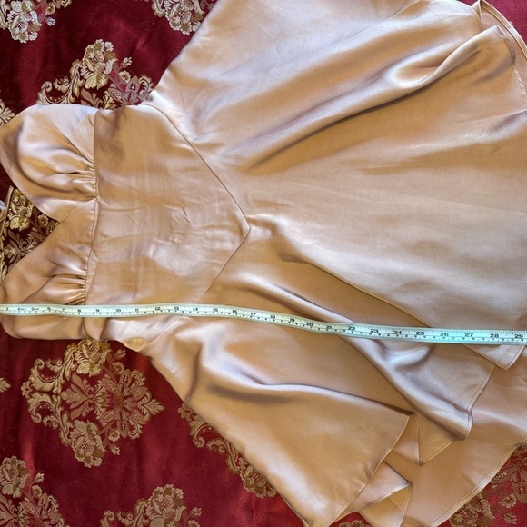 Satin Mini Dress | Size 6 (Small) - Picture 3 of 9